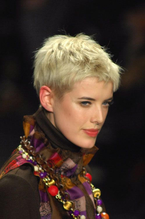 Der Pixie-Haarschnitt: Agyness Dean