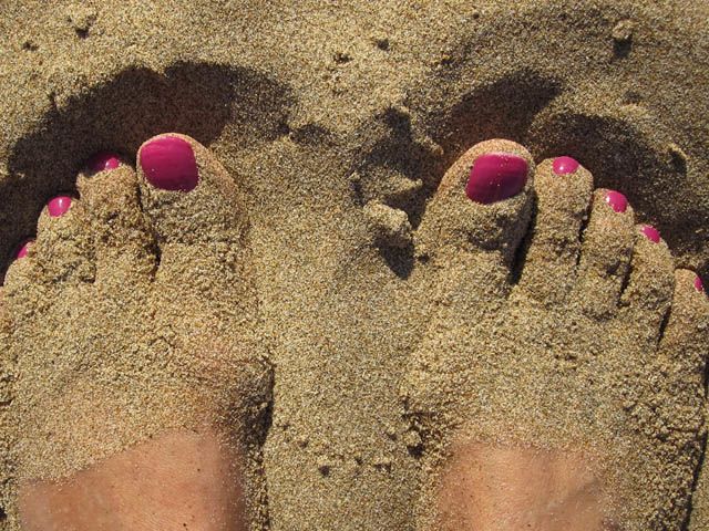 Fusspflege im Sommer